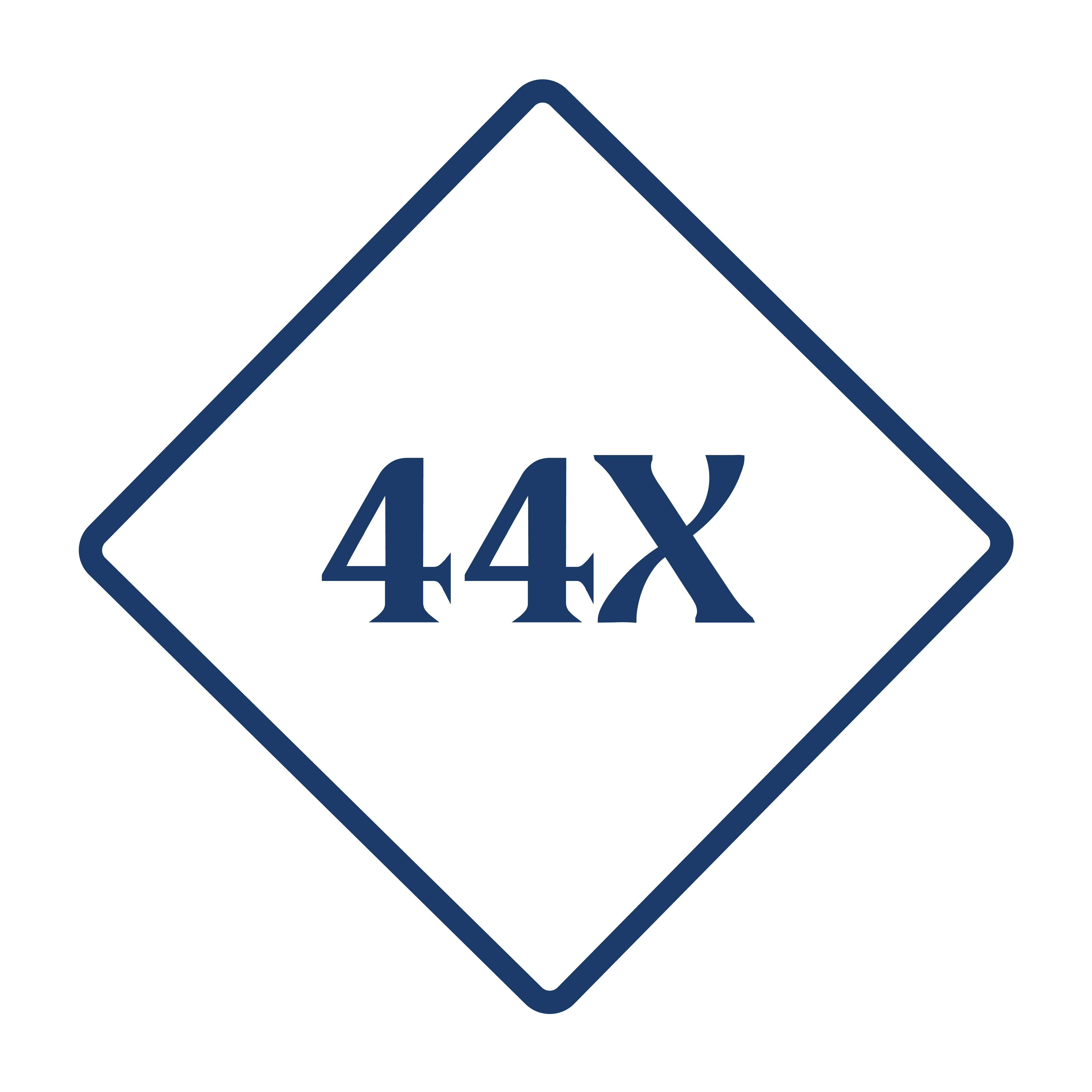 44X